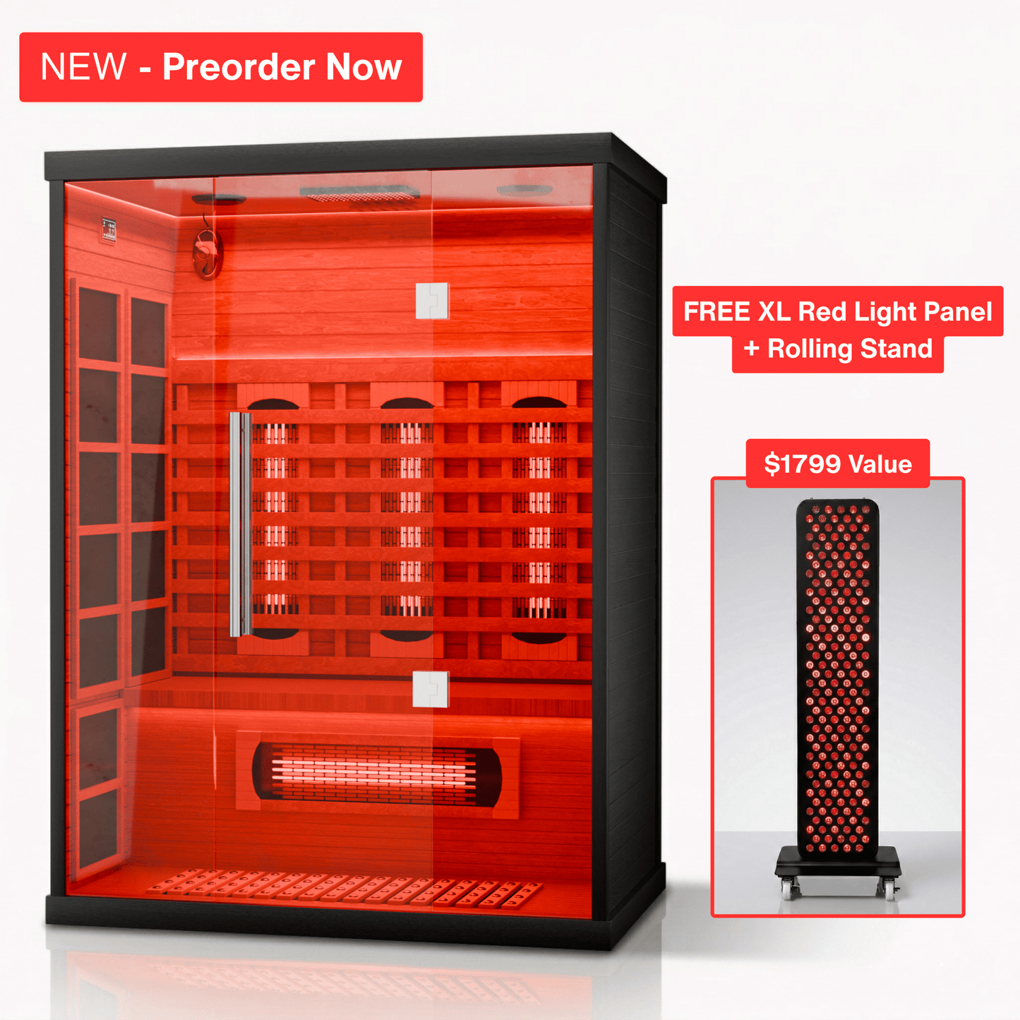 Photon Full Spectrum Sauna - Redline