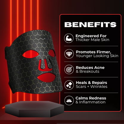 The TurboCharger™ Red Light Therapy Mask