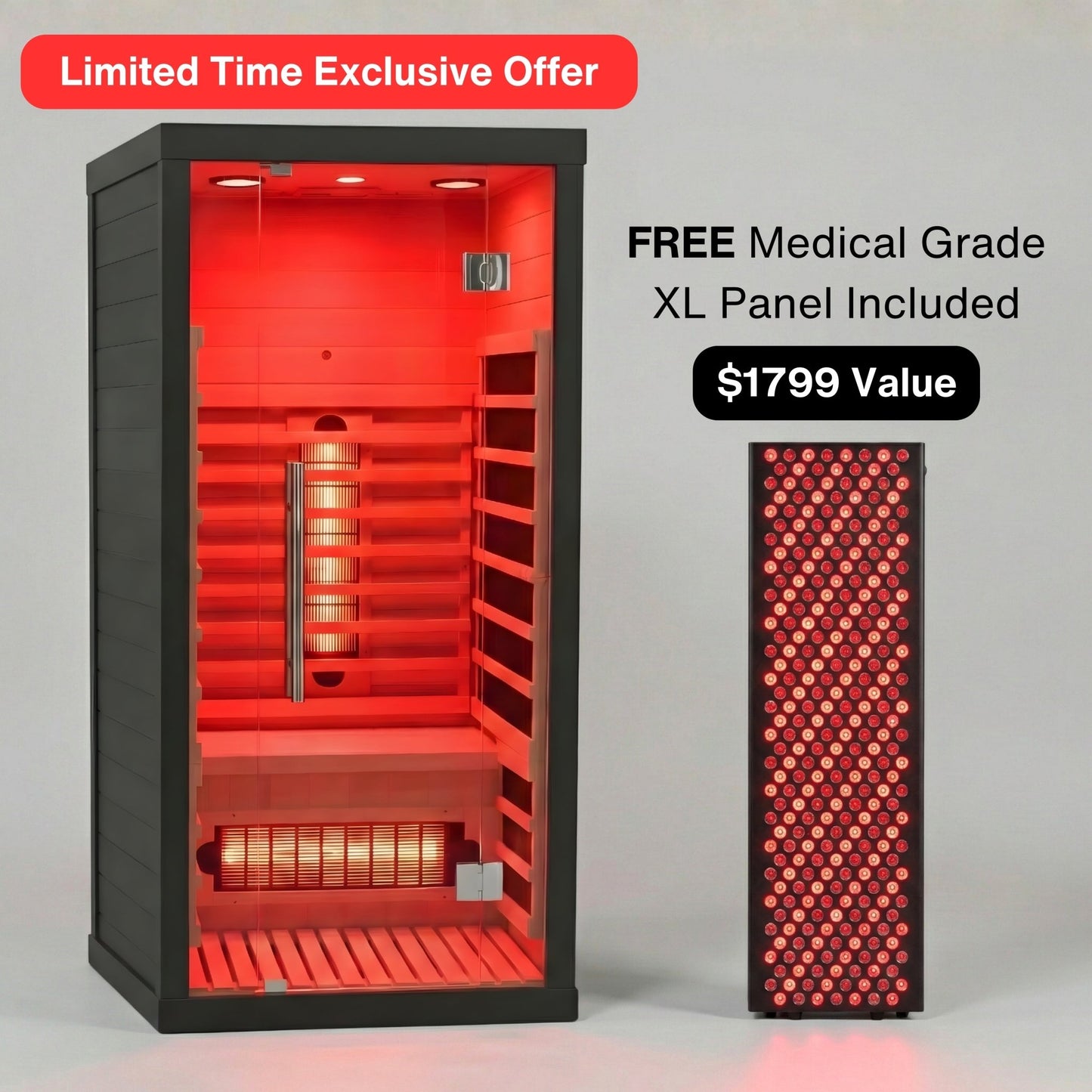 EXCLUSIVE OFFER: Redline Photon Sauna Bundle - Redline