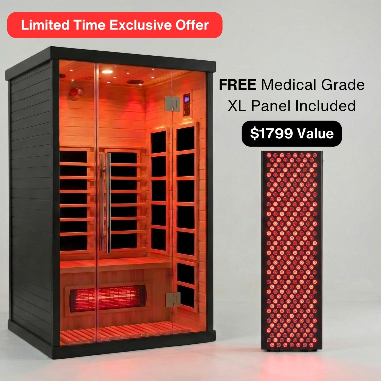 EXCLUSIVE OFFER: Redline Photon Sauna Bundle - Redline