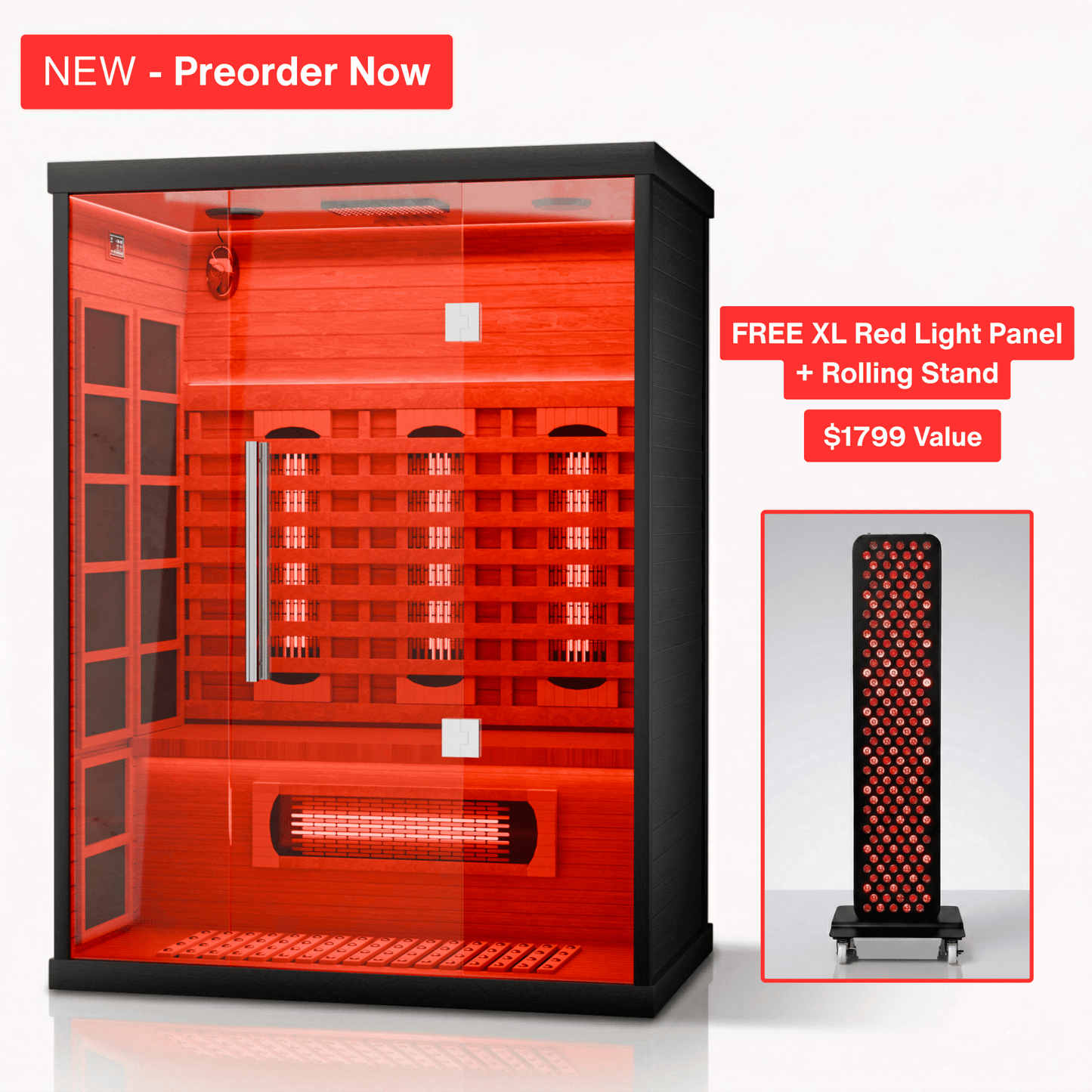 Photon Full Spectrum Sauna - Redline