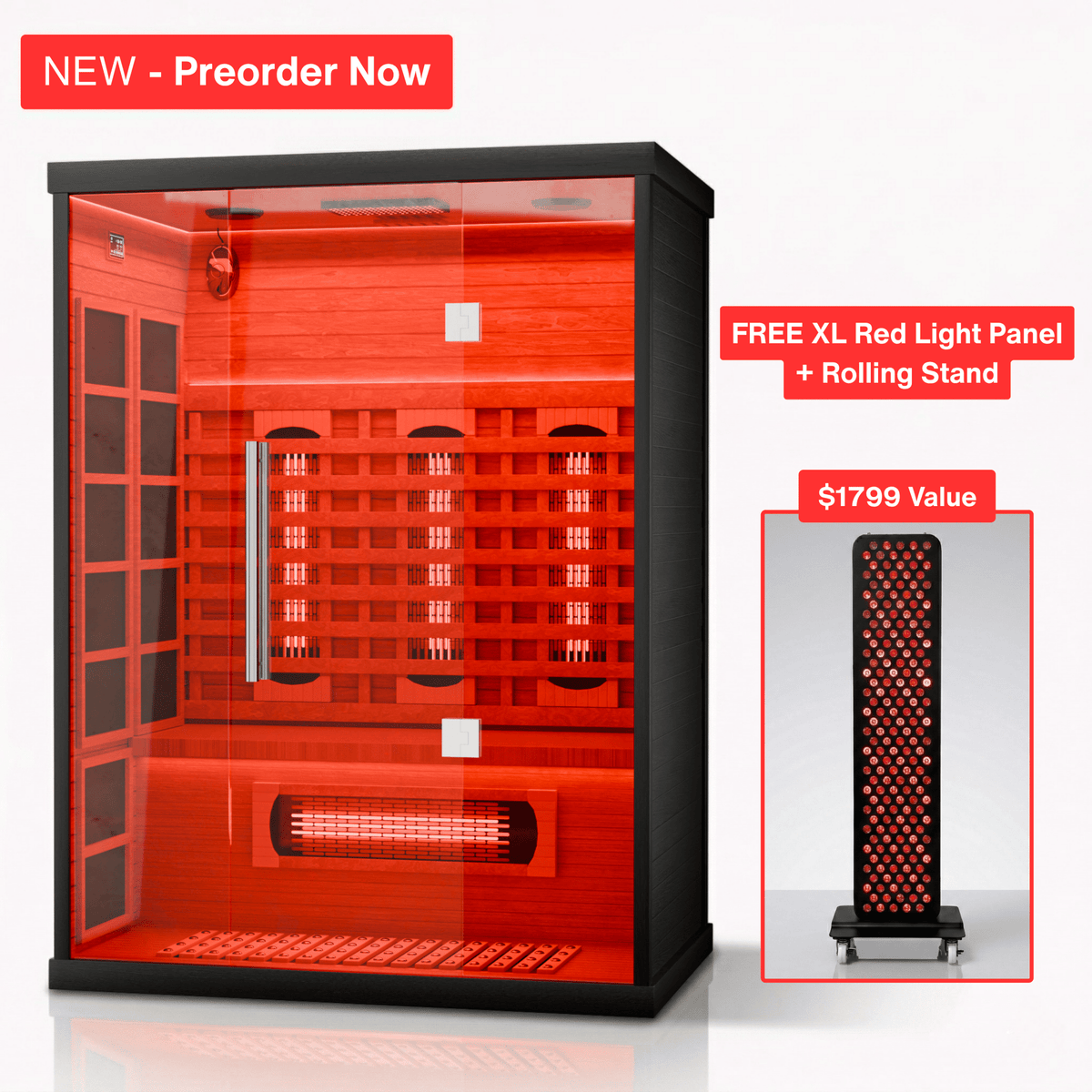 Photon Full Spectrum Sauna - Redline
