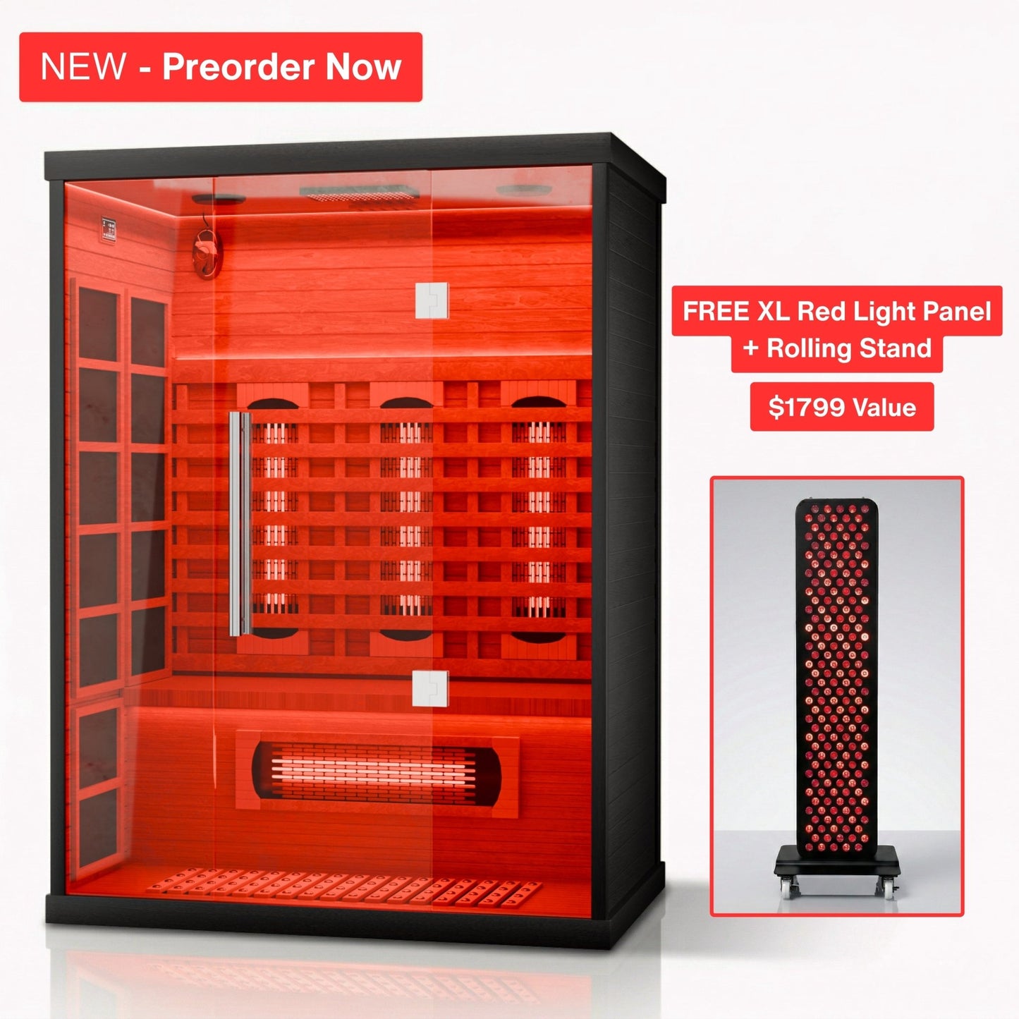 Photon Full Spectrum Sauna - Redline