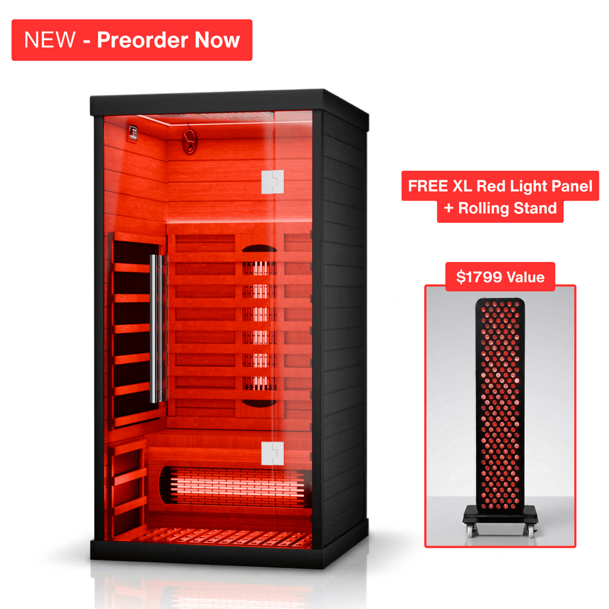 Photon Full Spectrum Sauna - Redline