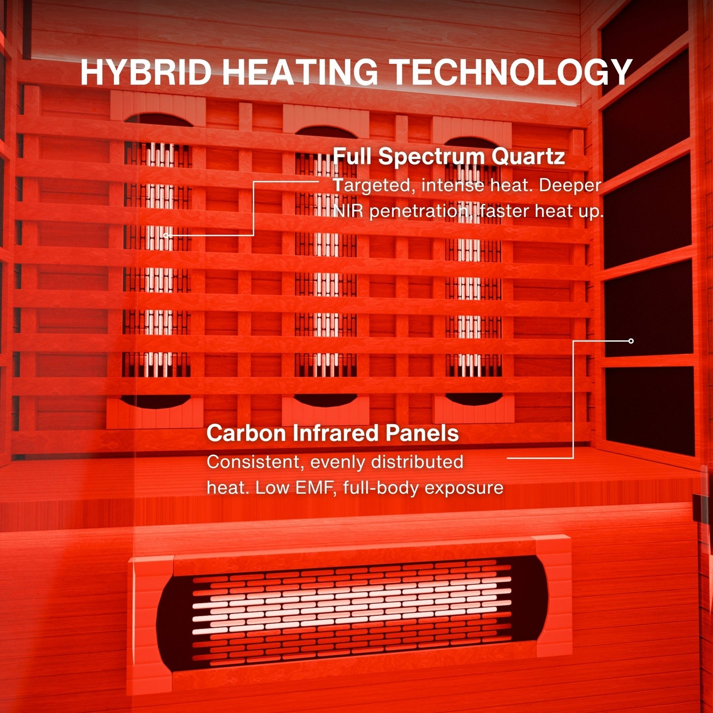 Photon Full Spectrum Sauna - Redline